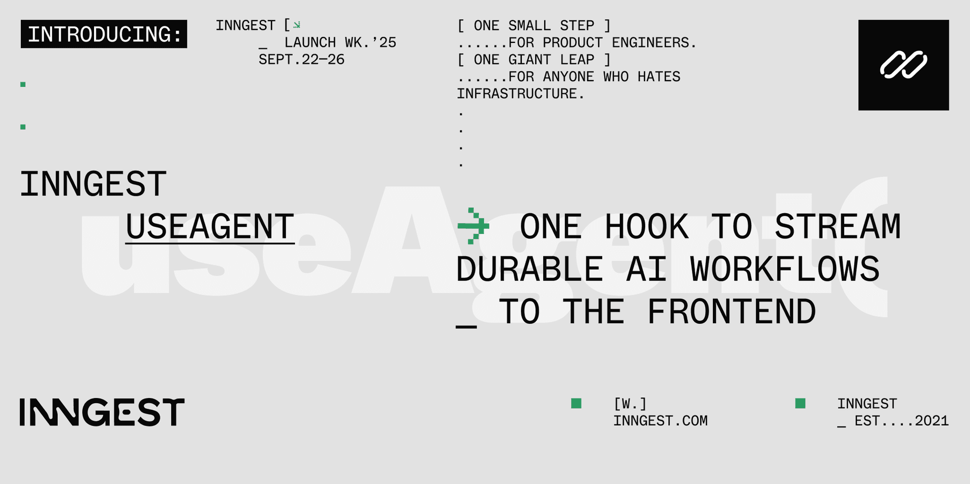 Featured image for Introducing useAgent: One Hook to Stream Durable AI Workflows to the Frontend blog post